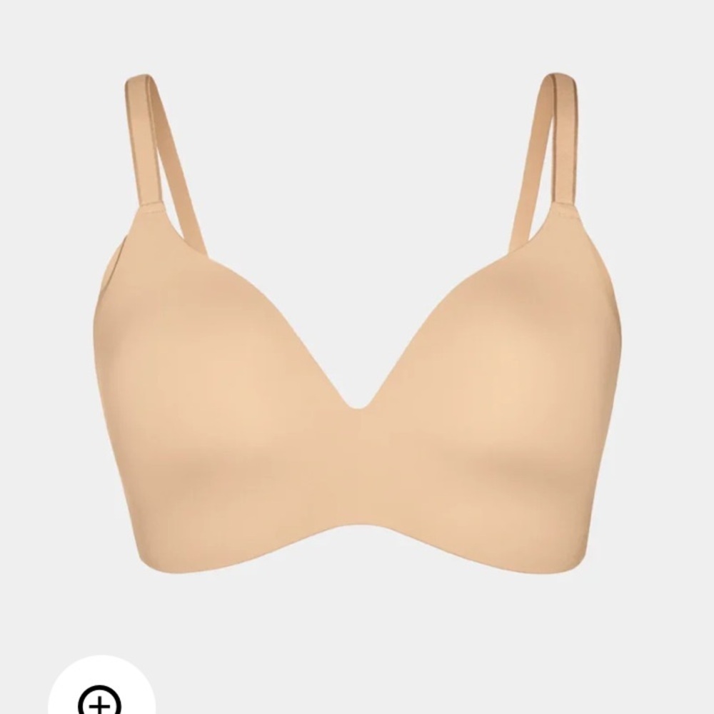 New Knix Wingwomanbra contour wireless bra beige colour size 7+ (36DDD/E) - Picture 7 of 9
